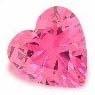 pink heart gem