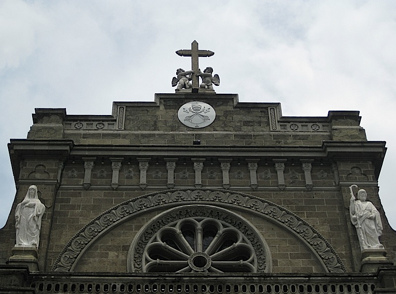 detail of the Manila Cathedral