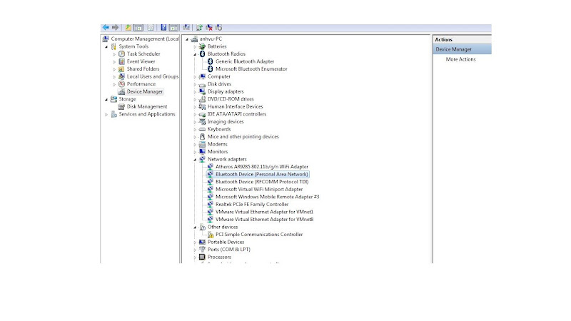 laptop HP-Conpad CQ173TX buetooth ko dùng đc