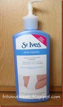 st. ives skin firming lotion, by bitsandtreats