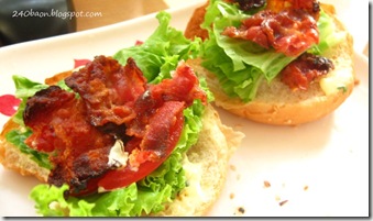 BLT reinvented, by 240baon