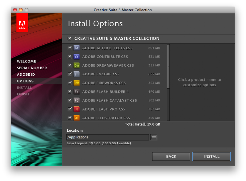 Install Options