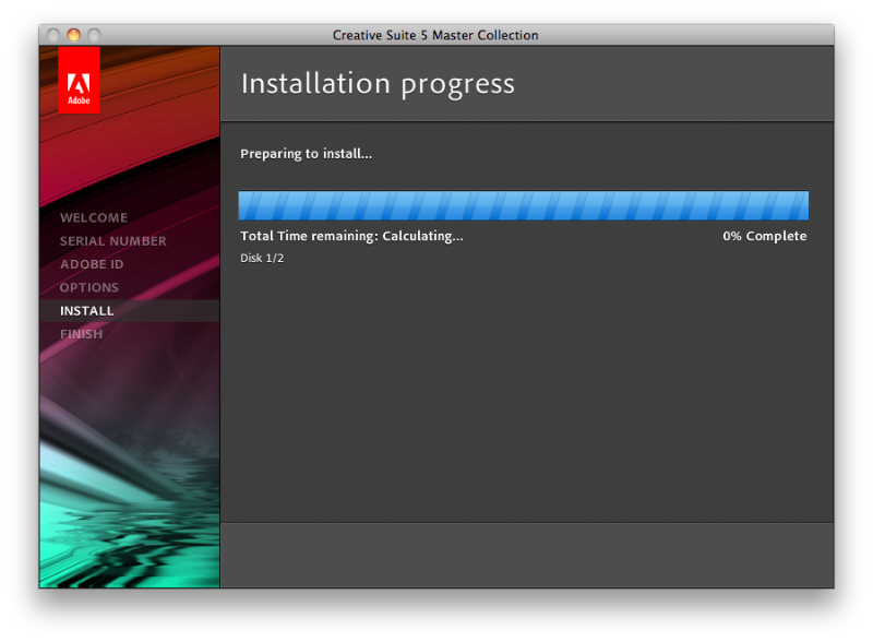 Installing in Progress 1
