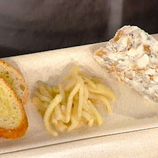 Roquefort Pavee with an Apple Compote and Toasted Croutons