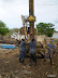 Start drillen van de borehole