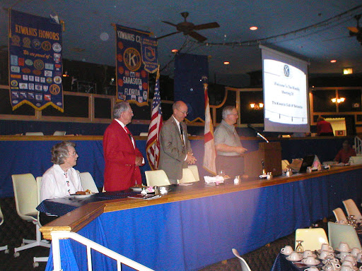 Downtown Club officers. Kiwanis