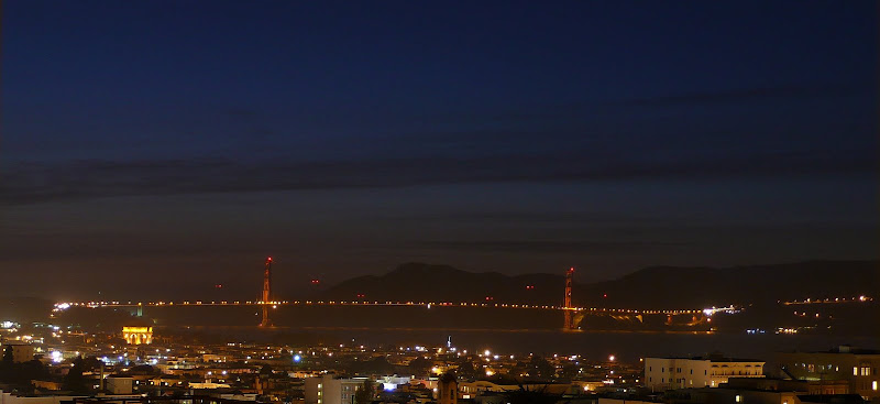 the golden gate bridge before the earth hour the golden gate bridge before the earth hour