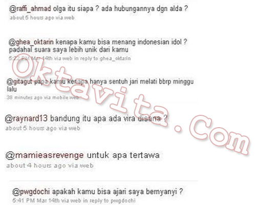 Artis Tweet