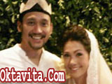 Foto Pernikahan Tora Sudiro dan Mieke Amalia