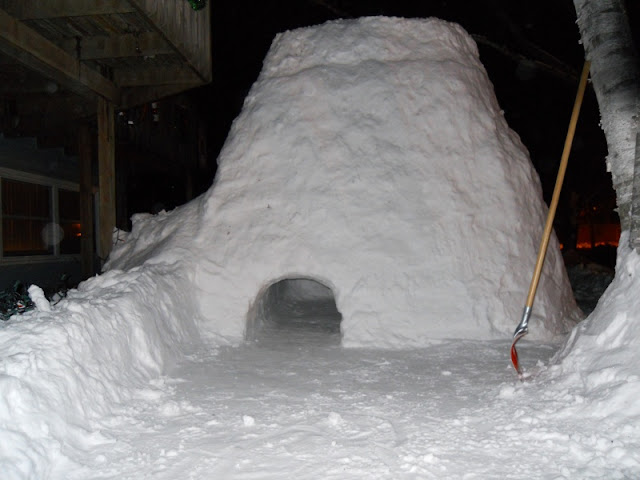 snow fort
