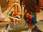 spiderman vs spiderman vs dr octavious? wait he only has 6 arms...wtf!?