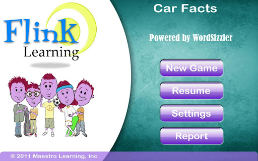 Car Trivia: A WordSizzler App