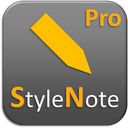 StyleNote Pro mobile app icon