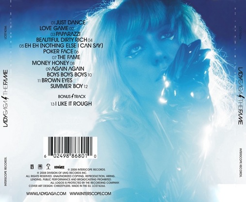 Lady GaGa-The Fame [Back]