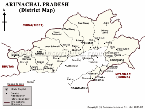 map-of-arunachal-pradesh