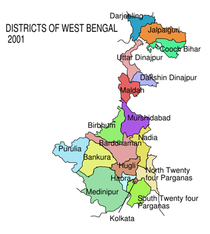 districts of west bengal districts of west bengal