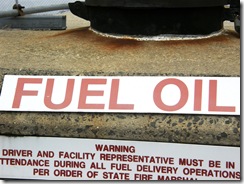 BP Oil Spill - Image of a Fuel Oil Container