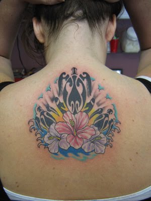 Black flowers foot tattoo for women Black flowers foot tattoo for women