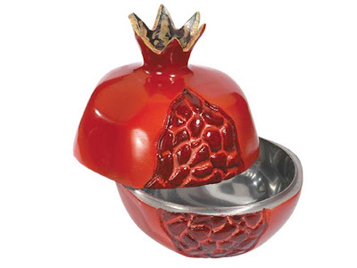 Aluminium Pomegranates Honey Dish