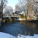 Pittville Park in the Snow