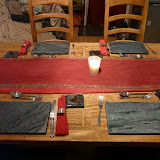 New dining table place settings