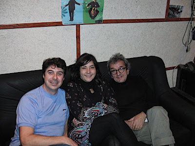 En Joan a al enregistrament del programa