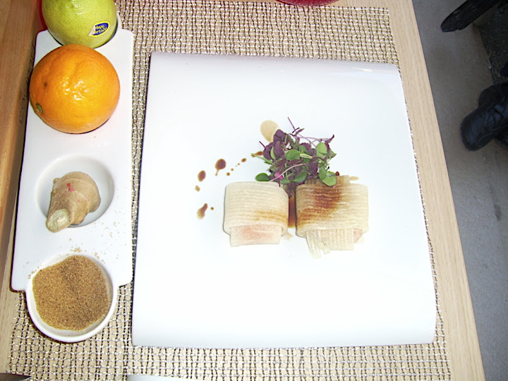Raviolis de meló i foie