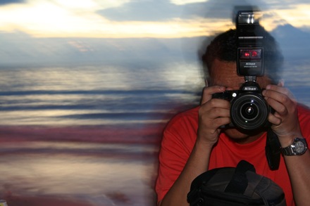 Shamani dengan Nikon D90