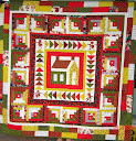 ”Apple For the Teacher“ Skill Level : This medallion style sampler is suitable for beginners +