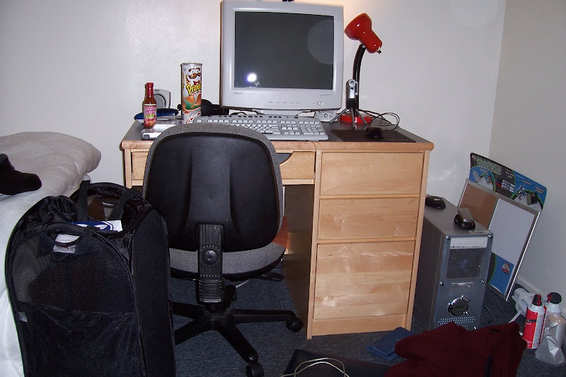 My first college move-in