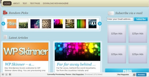 Moi-Megazine -Free- premium-magazine-style- wideget-ready -wordpress-theme-2009