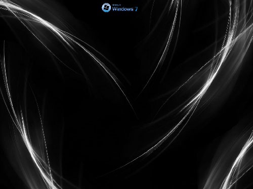 Free windows wallpaper hot windows seven desktop wallpapers black abstract