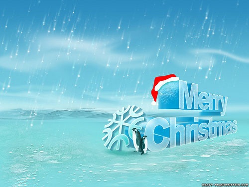 "Welcome Winter". Free Christmas and winter holiday desktop wallpaper