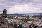 Vistas panor&aacute;micas desde el Castillo de Edimburgo