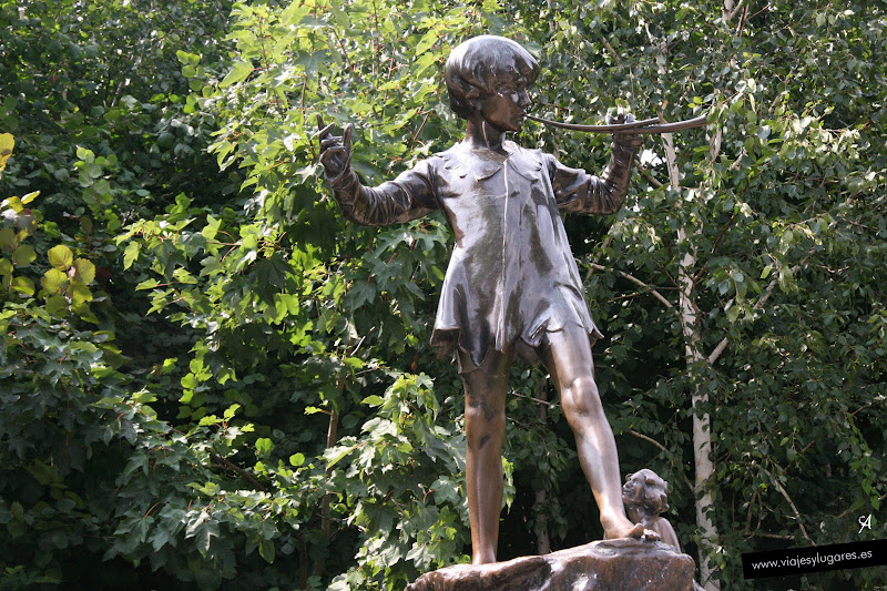 Peter Pan. Hyde Park. Londres Peter Pan. Hyde Park. Londres
