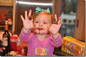 tasting muffin batter 010111 (2)
