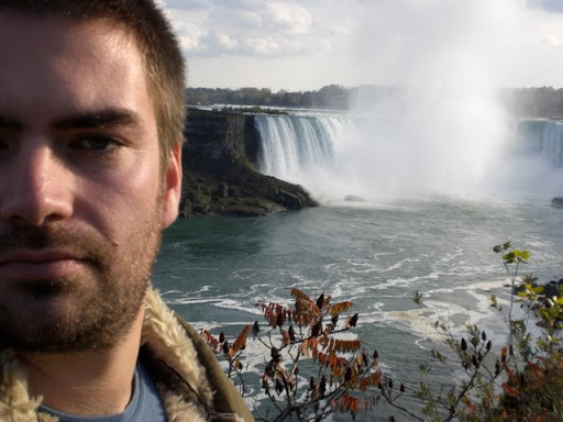 Marty at Niagra Falls 2007 