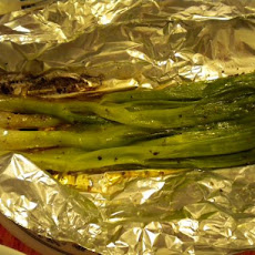 Grilled Green Onions
