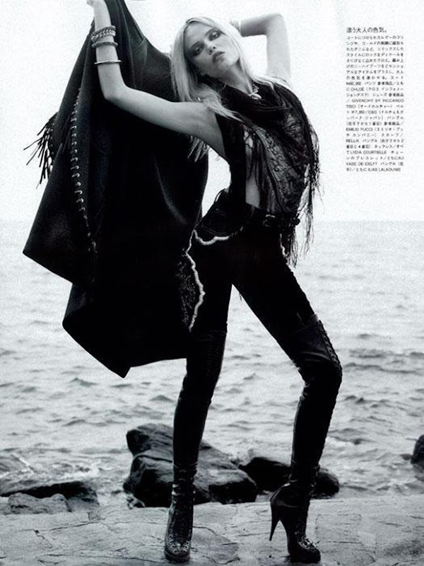 Natasha Poly by Karl Lagerfeld for Vogue Nippon Sept 2010