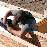Nailing in theater joists 1/19
