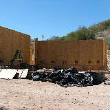 Day 6- inner garage walls up! 2/27