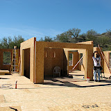 Day 3 - final courtyard wall 2/24