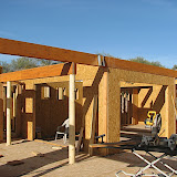 4/26 LVL between entry/great room/kitchen/courtyard
