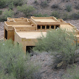 Mountain view - sheathed and parapets complete 5/30