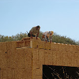 Mark and Charlie - final parapet corners