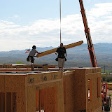 More guest bath roof panels 5/19