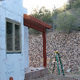 1st fascia board installed BR 9/22