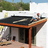 Begin back patio 10/2