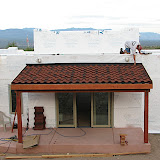 Back patio tiles on 10/2