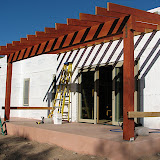 Back patio NE view 9/23